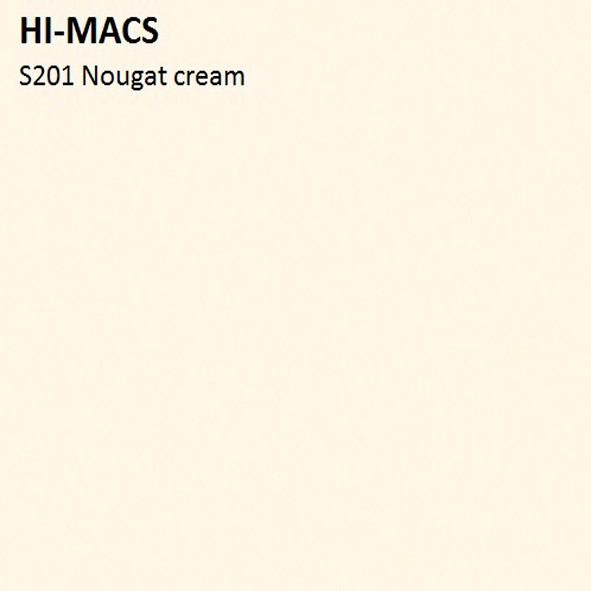 Hi-Macs S201 Nougat Cream (фото)
